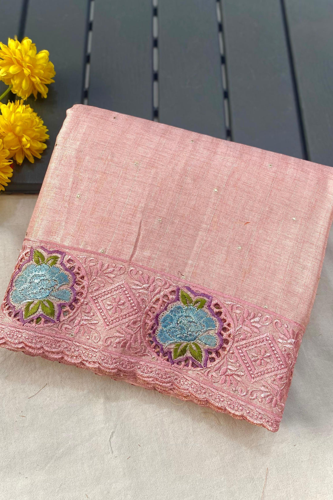 Rustic Radiance Tussar Silk Saree
