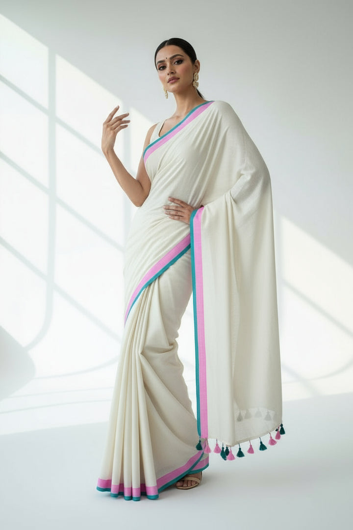 Onam Special Mul Cotton Saree