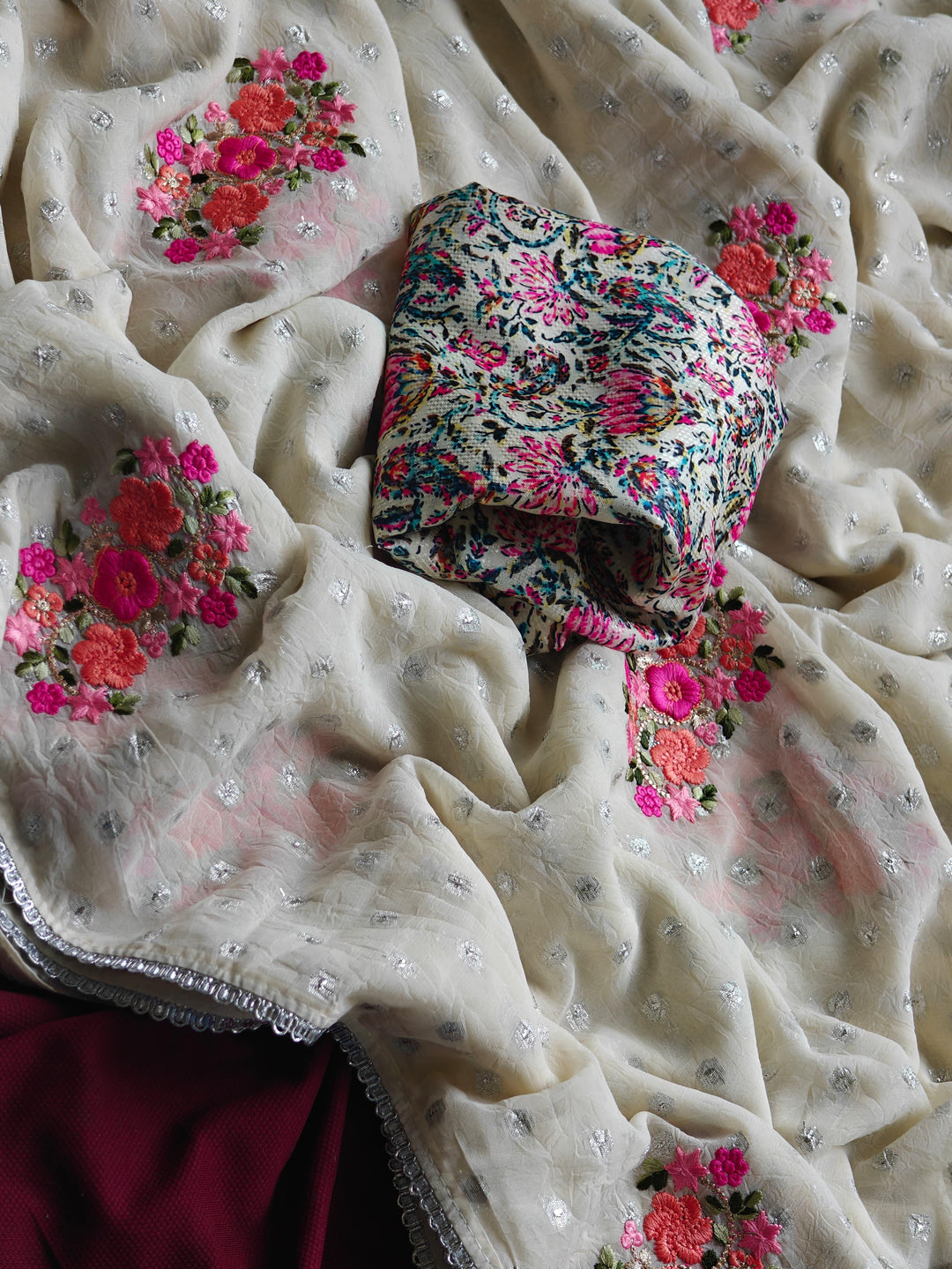 Tokyo Twist Chiffon Georgette Saree