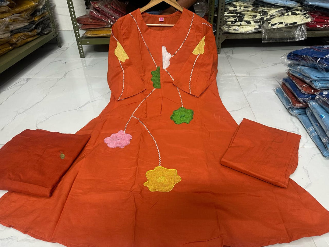 My Jasmine Cotton Kurti Set