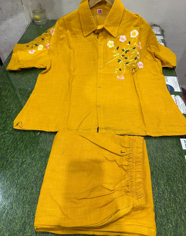 Aurora Glow Cotton Coord Set