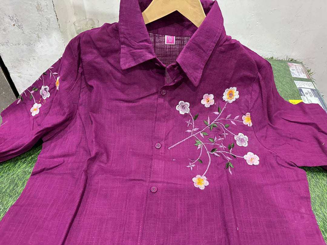 Aurora Glow Cotton Coord Set