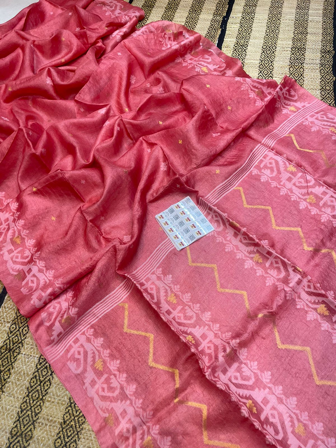 Prokritir Raga Gachi Tussar Saree