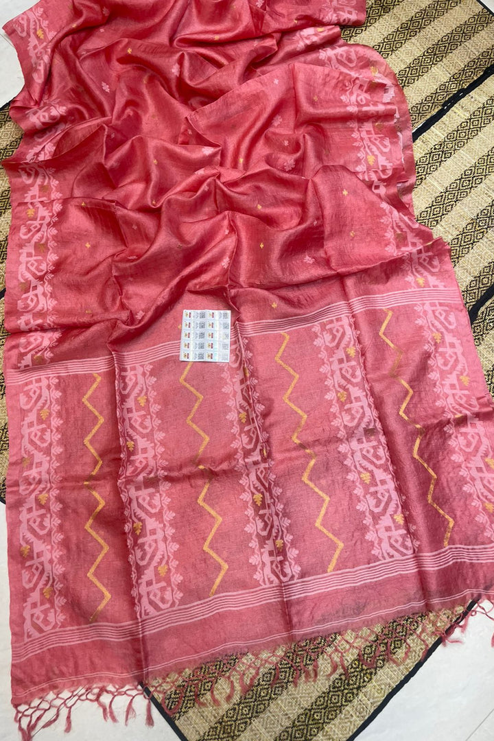 Prokritir Raga Gachi Tussar Saree