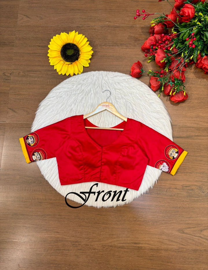 Agomoni (Traditional Designer Blouse)