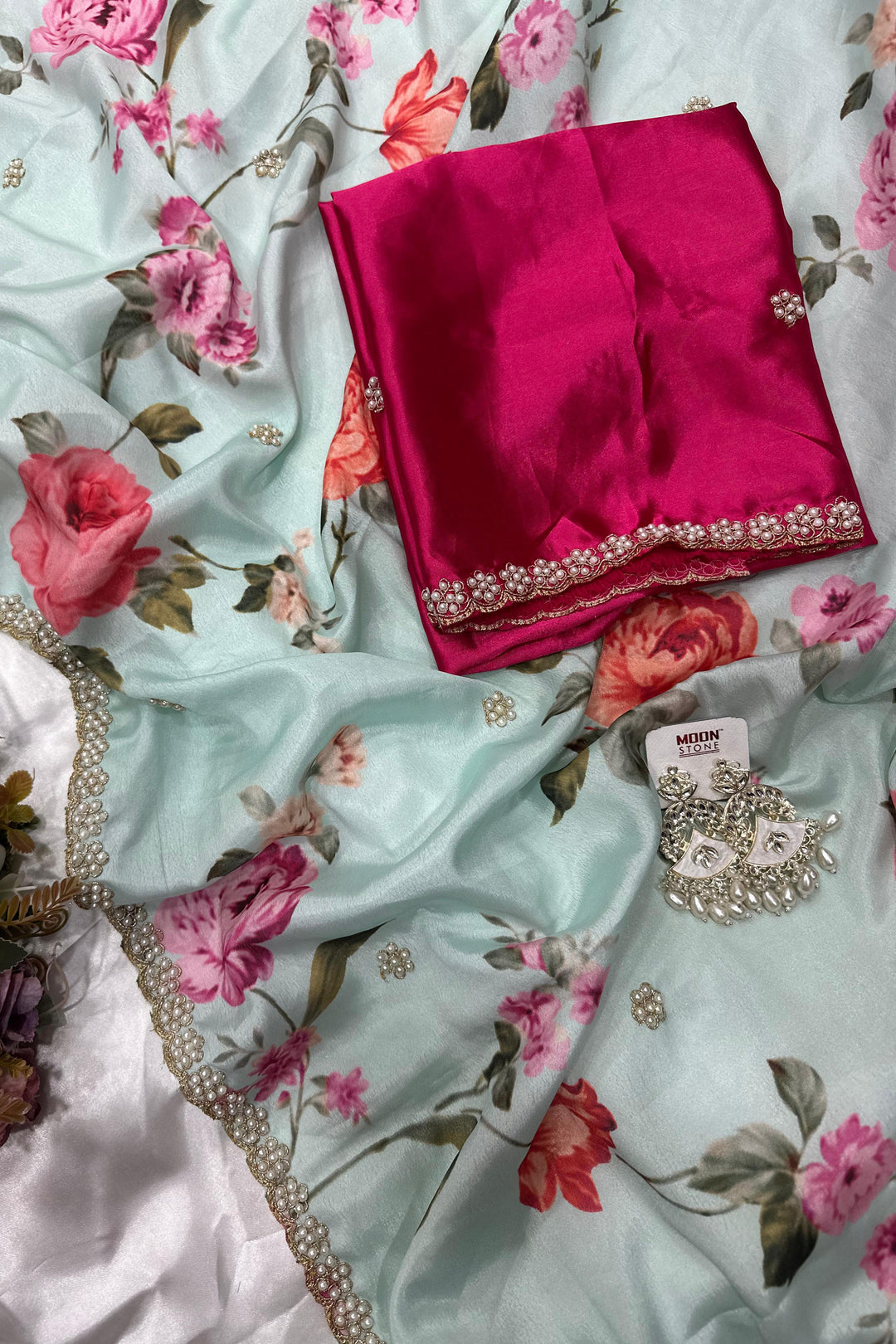 Dazzle Dance Chinnon Silk Saree