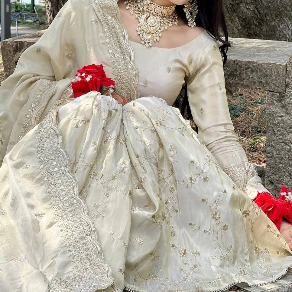 Crystal Moon Gharara Kurti Set