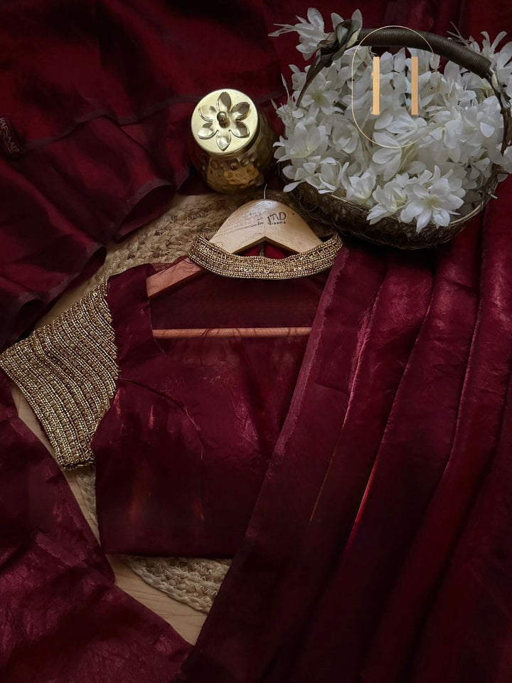 Glow of Eternity Fancy Silk Saree