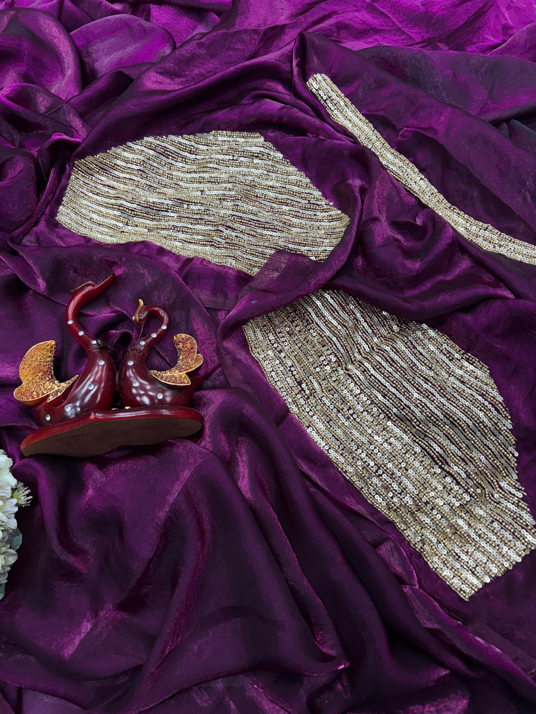 Glow of Eternity Fancy Silk Saree