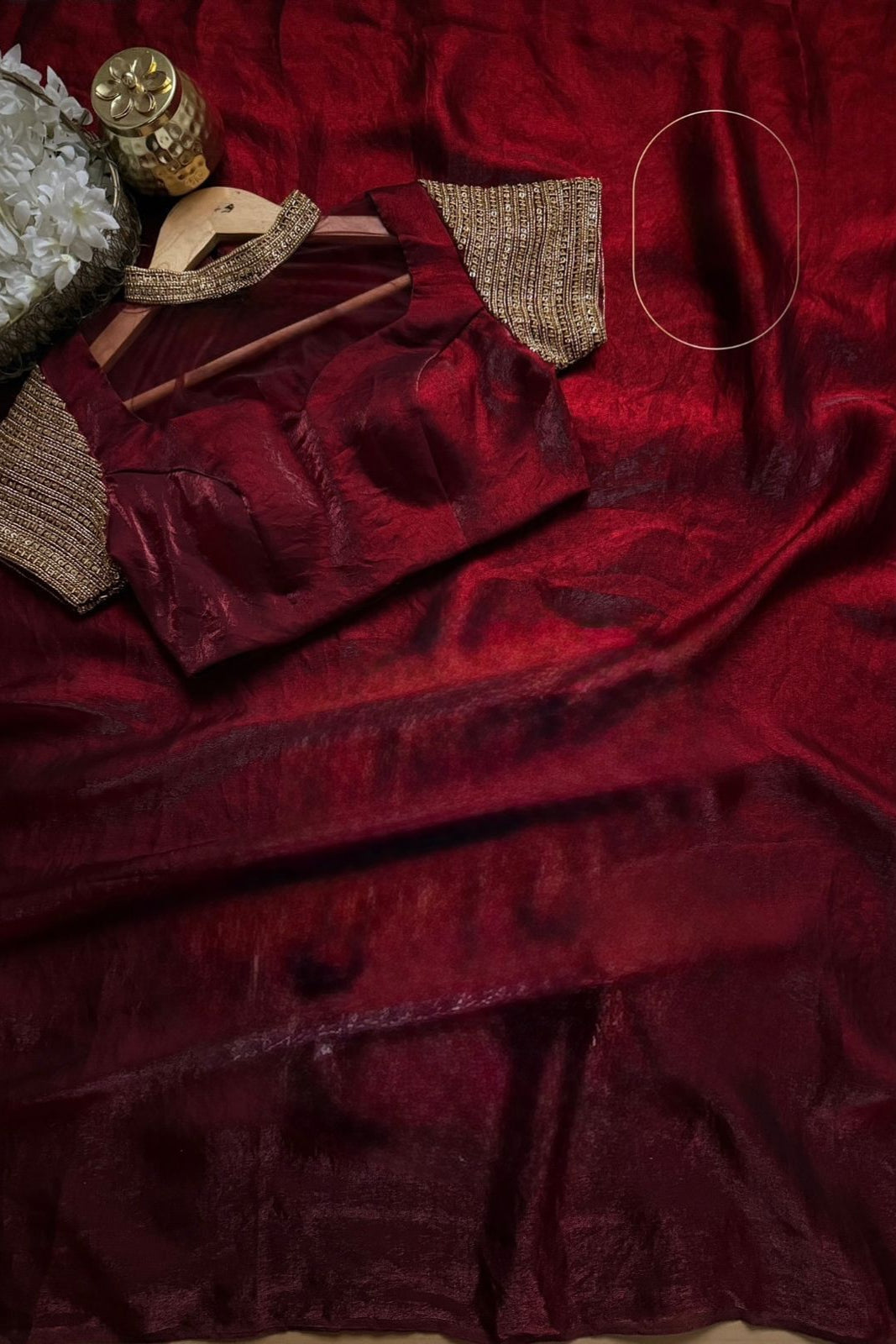 Glow of Eternity Fancy Silk Saree