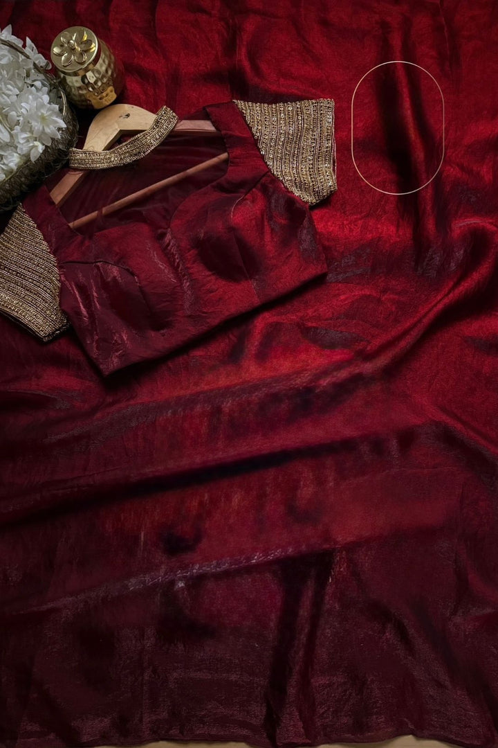 Glow of Eternity Fancy Silk Saree