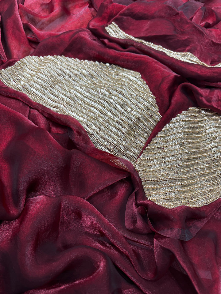 Glow of Eternity Fancy Silk Saree