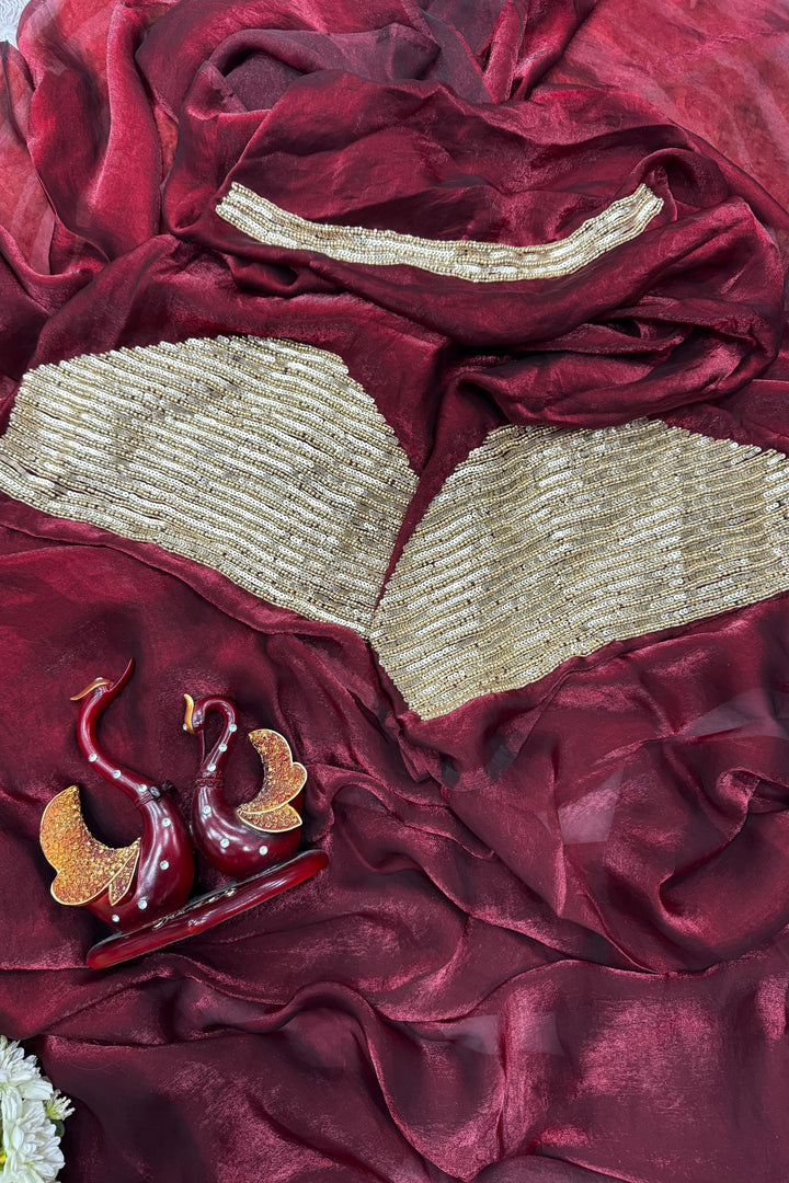 Glow of Eternity Fancy Silk Saree