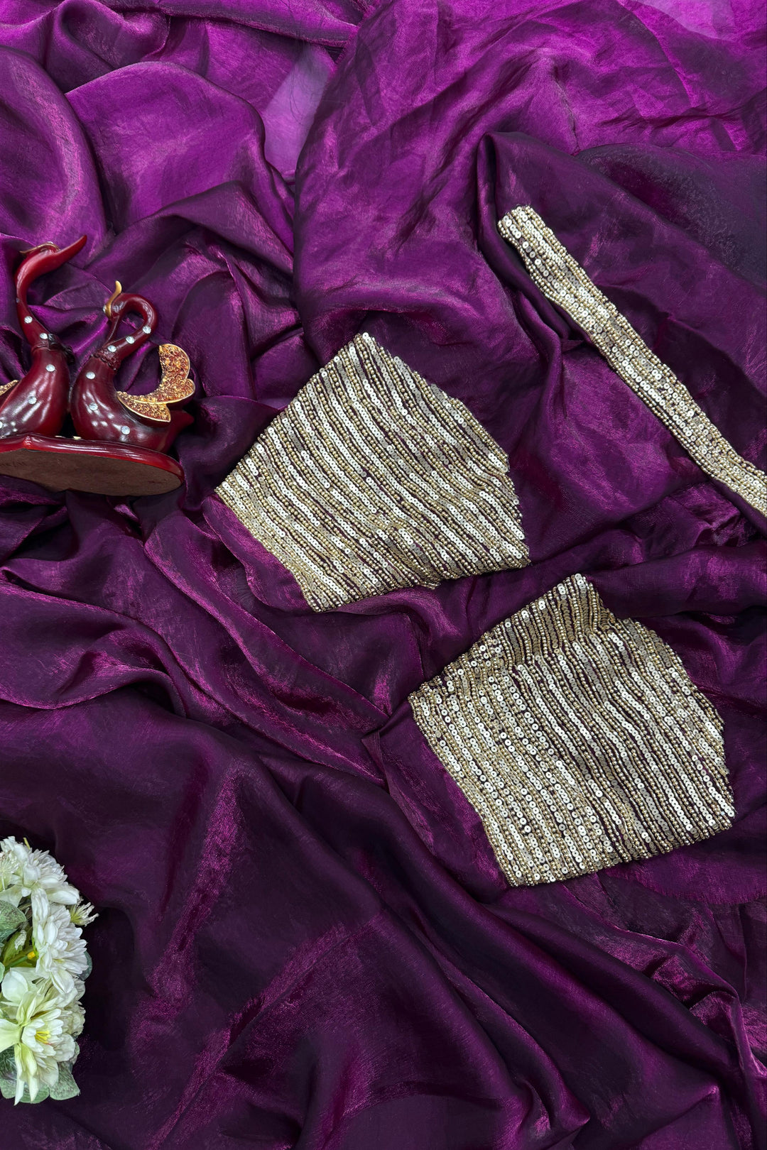 Glow of Eternity Fancy Silk Saree