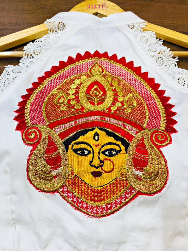 Pushpanjali (পুষ্পাঞ্জলি) Designer Blouse For Durga Puja