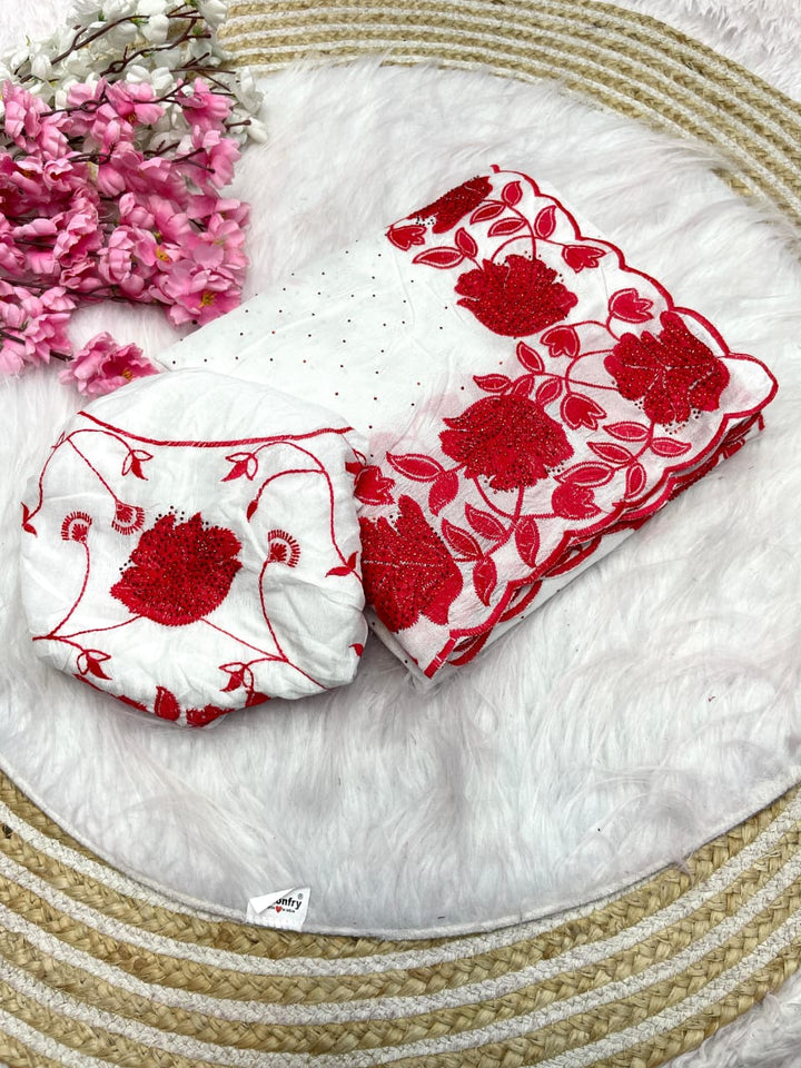 Moments of Love Fancy Vichitra Silk Saree