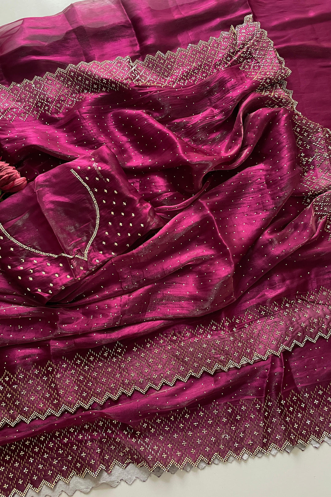Sweetness Of Jimmy Chu Saree