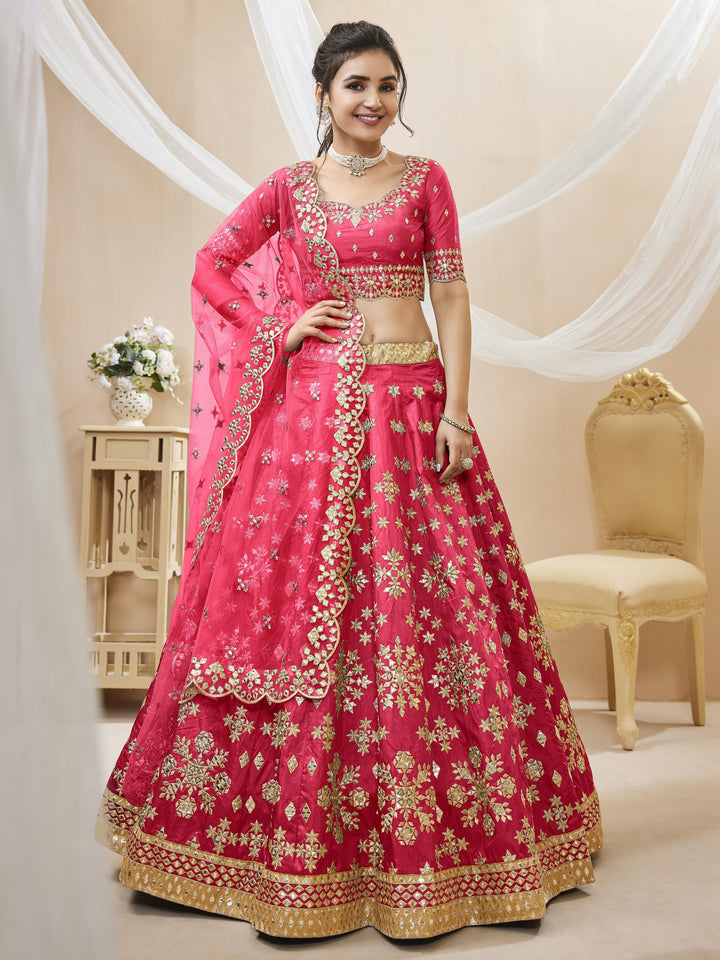 Wildflower Fancy Silk Lehenga