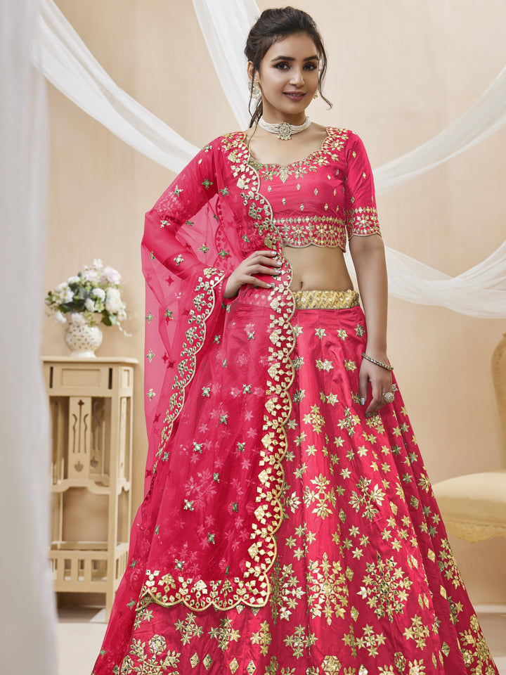 Wildflower Fancy Silk Lehenga