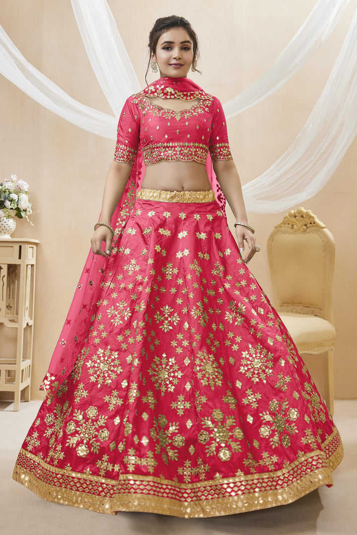 Wildflower Fancy Silk Lehenga