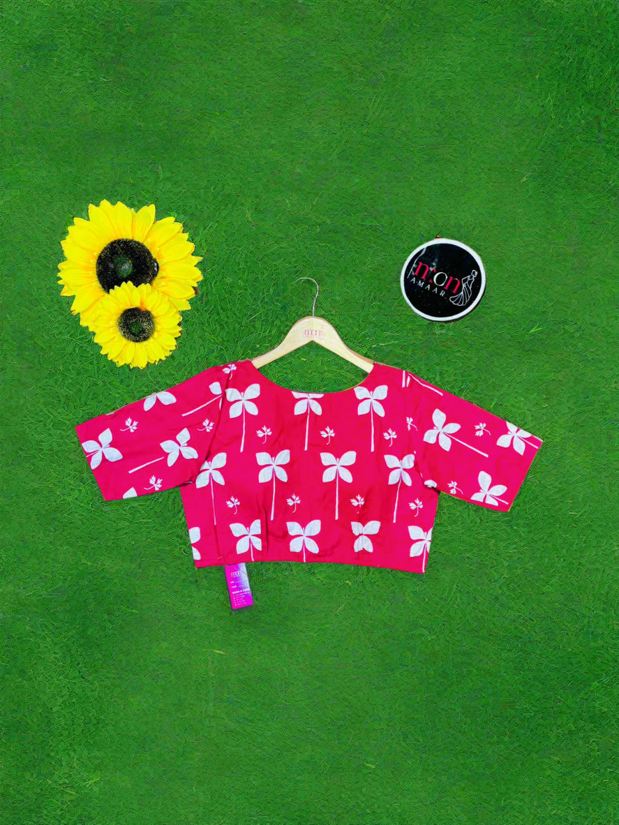 Leafsong Designer Cotton Blouse