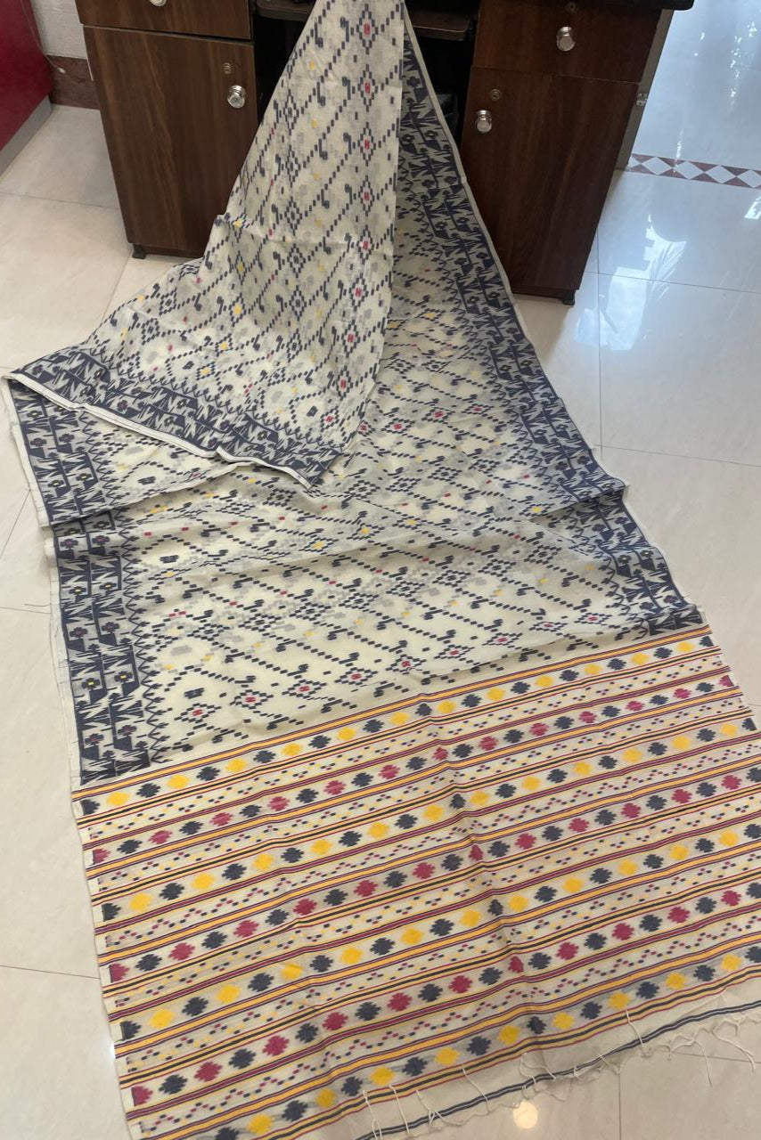 Abir Aalo Bangladeshi Style Dhakai Jamdani Saree