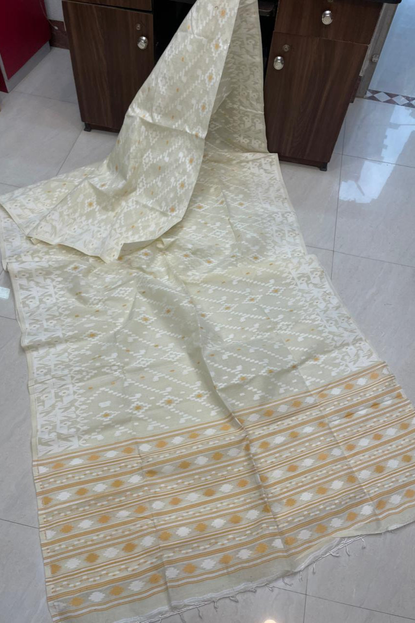 Abir Aalo Bangladeshi Style Dhakai Jamdani Saree
