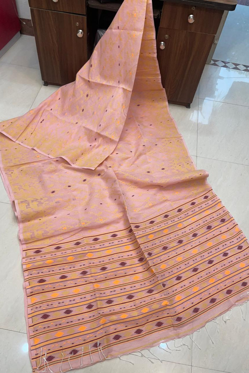 Abir Aalo Bangladeshi Style Dhakai Jamdani Saree