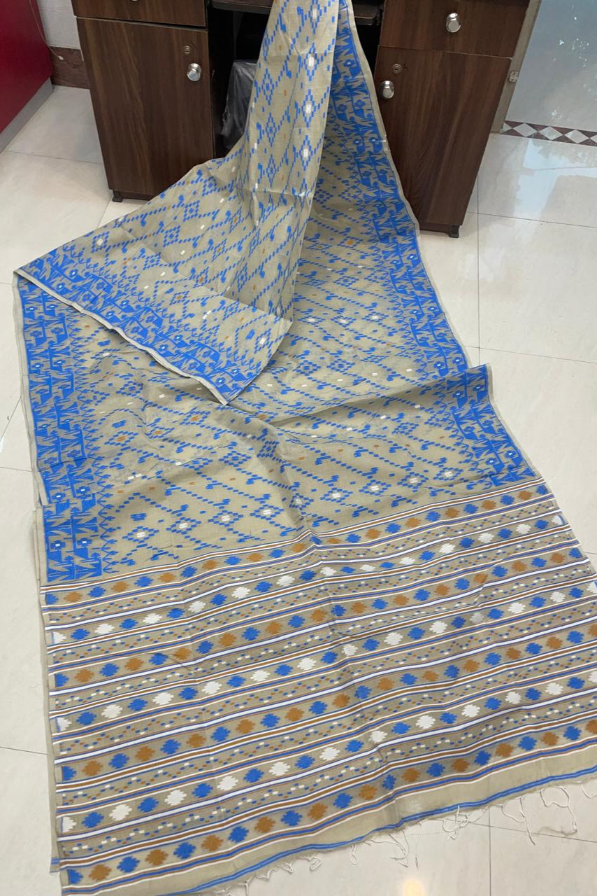 Abir Aalo Bangladeshi Style Dhakai Jamdani Saree