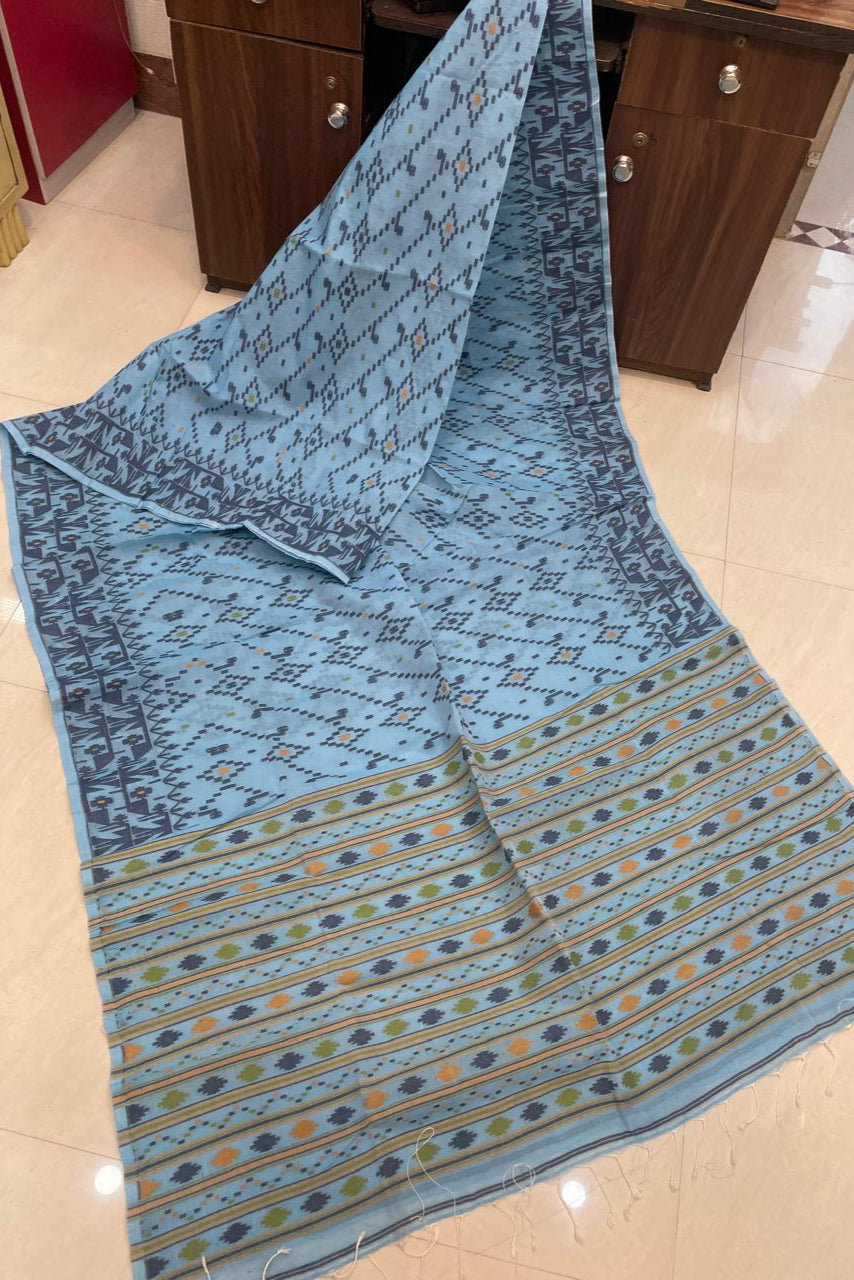 Abir Aalo Bangladeshi Style Dhakai Jamdani Saree