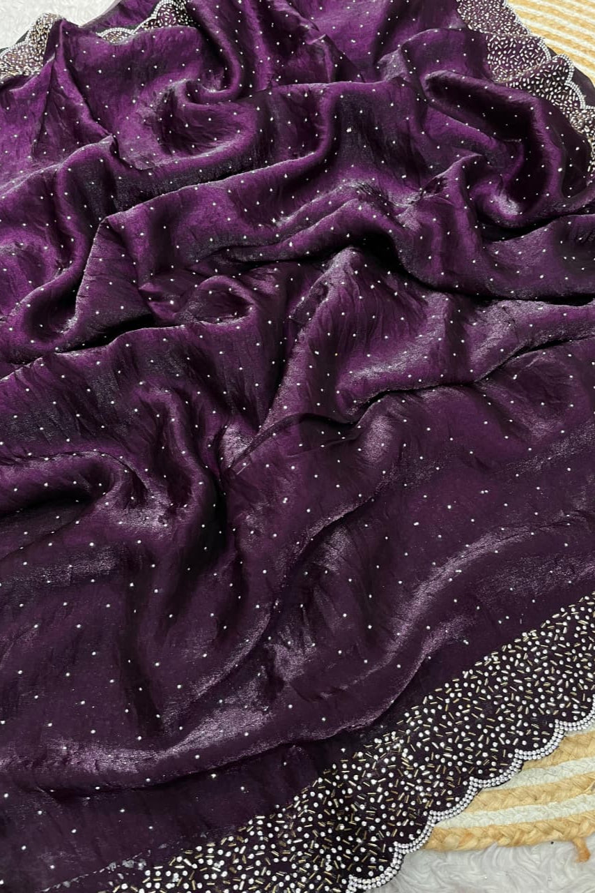 Smiling Sunflower Fancy Silk Saree