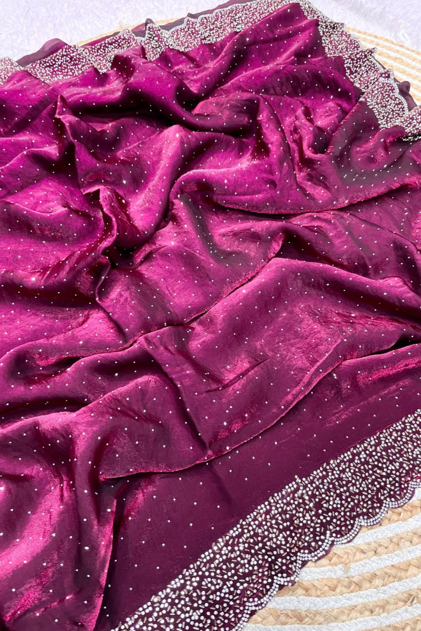 Smiling Sunflower Fancy Silk Saree