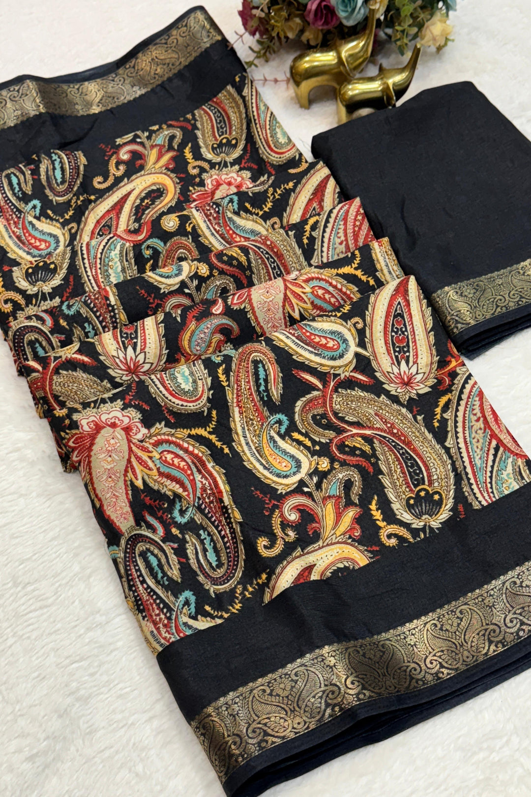 Sitara Shimmer Fancy Silk Saree