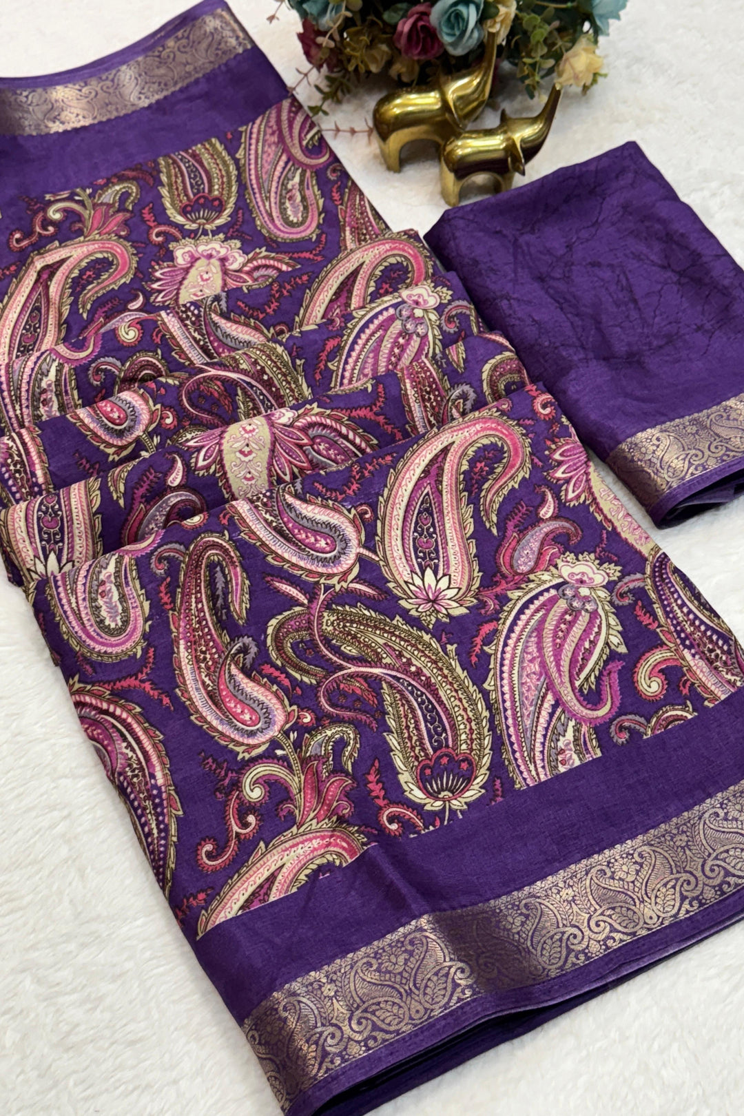 Sitara Shimmer Fancy Silk Saree