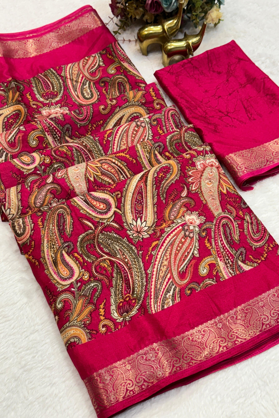 Sitara Shimmer Fancy Silk Saree