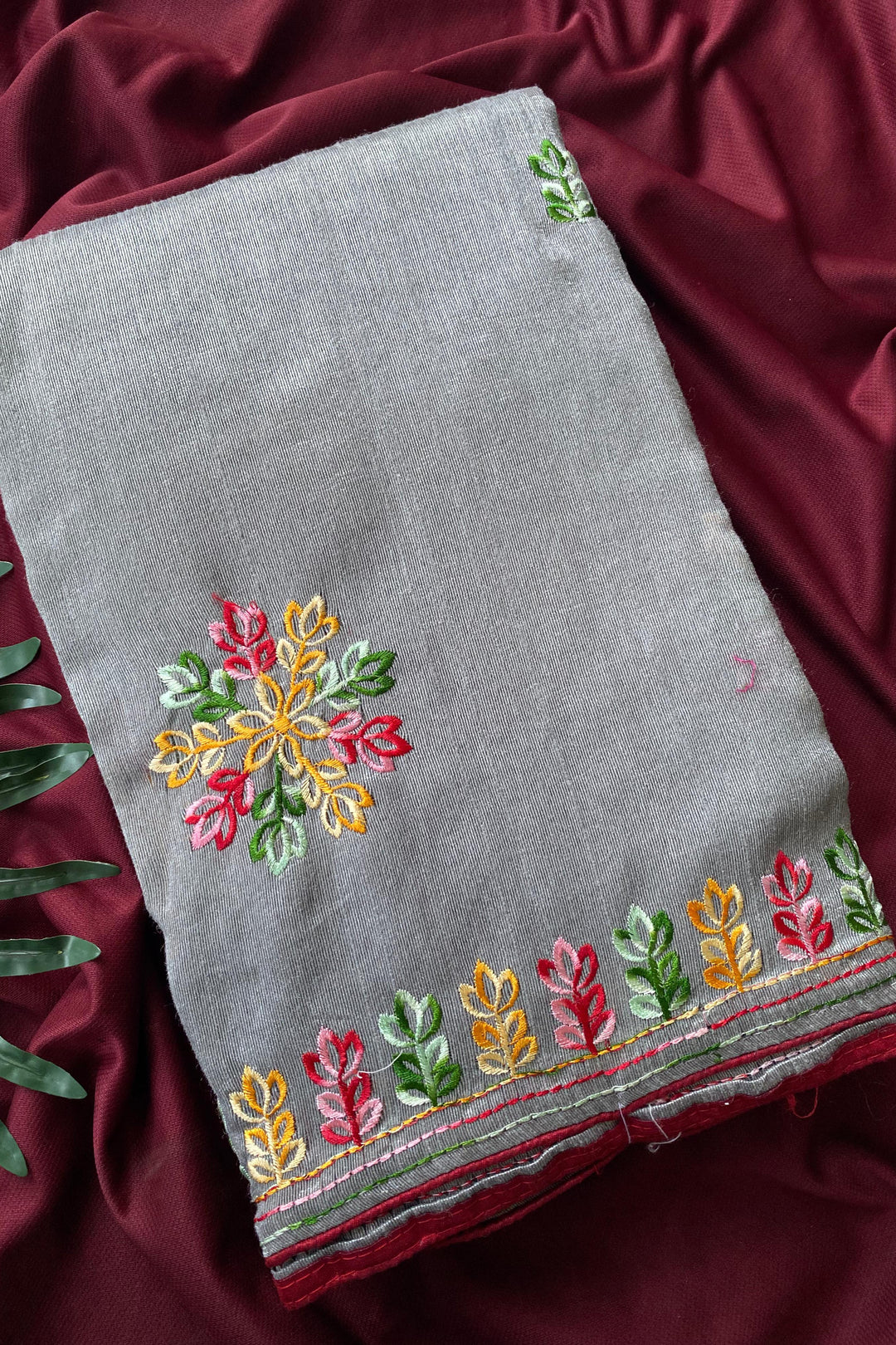 Flow Of Joy Jute Tussar Silk Saree