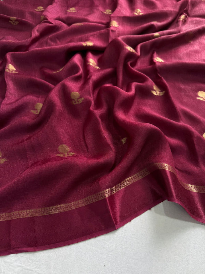 Ripples of Meghna Jute Viscose Saree