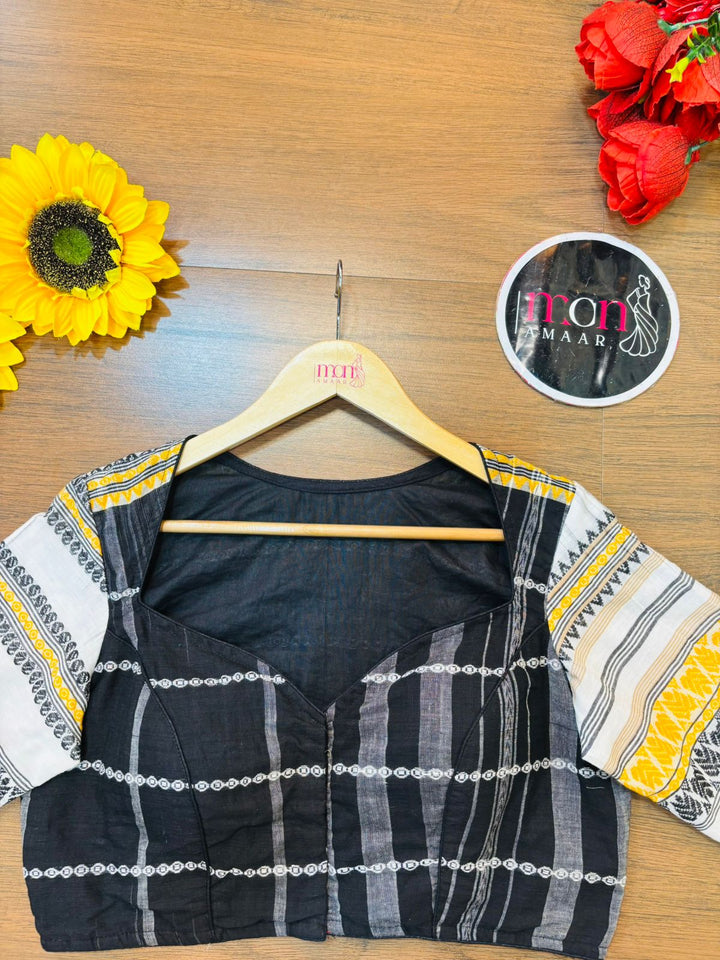 Aaradhya Ashtami Khadi Cotton Blouse