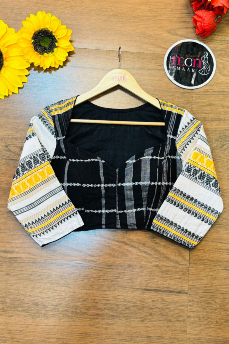 Aaradhya Ashtami Khadi Cotton Blouse