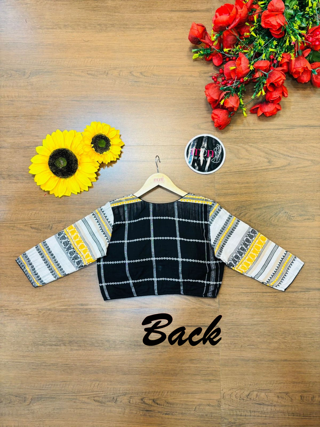 Aaradhya Ashtami Khadi Cotton Blouse