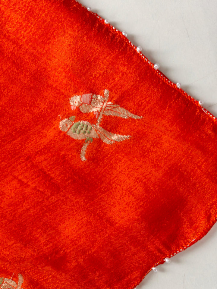 Ananta Aabha Jute Crush Silk Saree