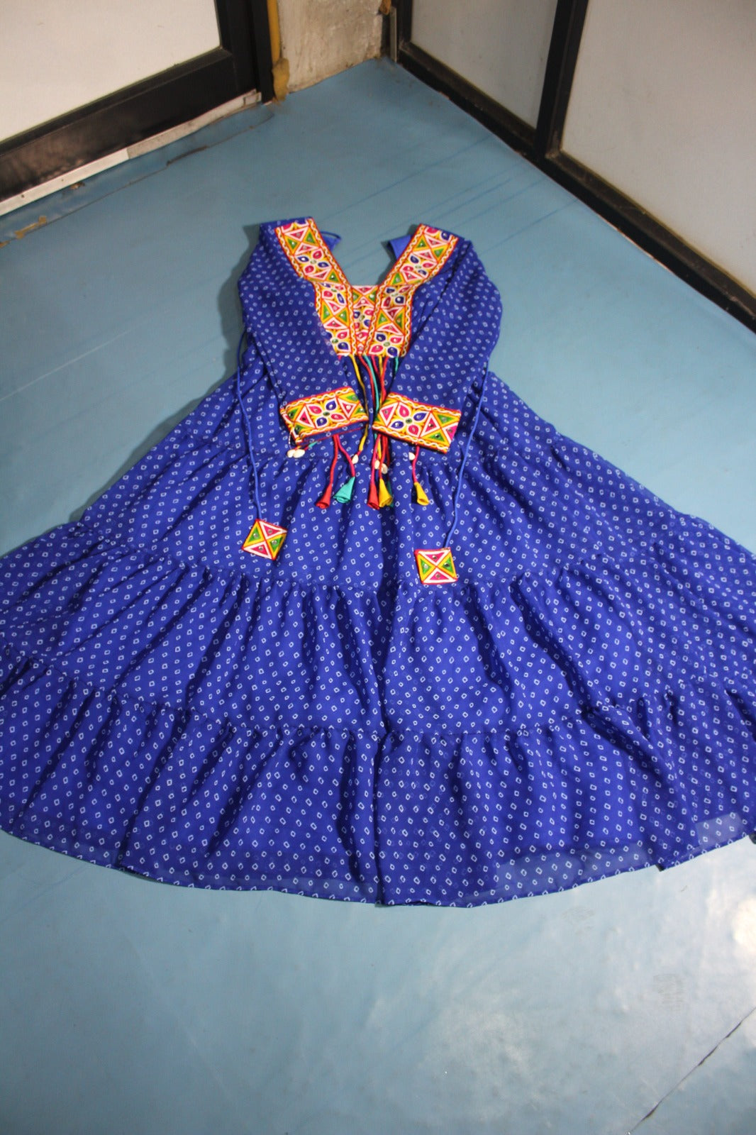 Bliss In Bloom Georgette Gown Set