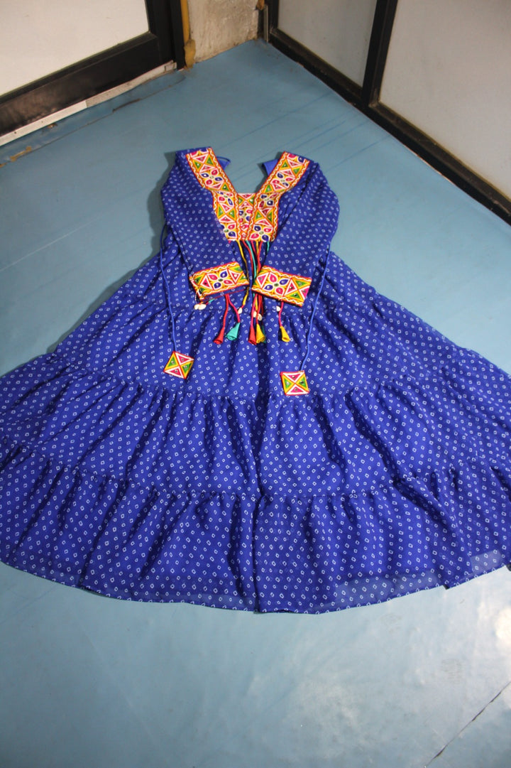 Bliss In Bloom Georgette Gown Set