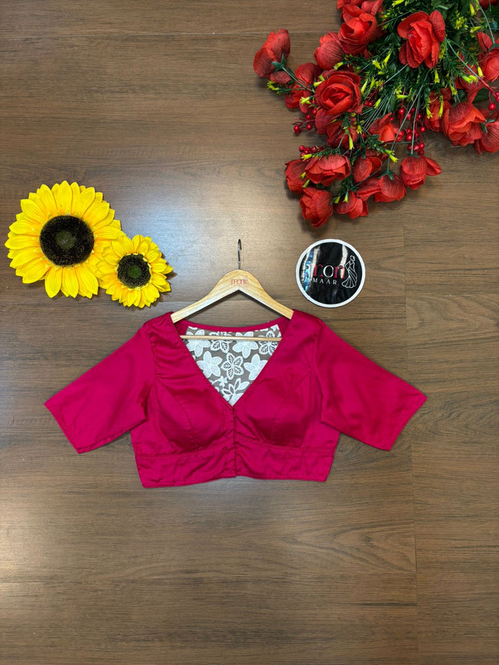 Elite Crochet Pink Blouse