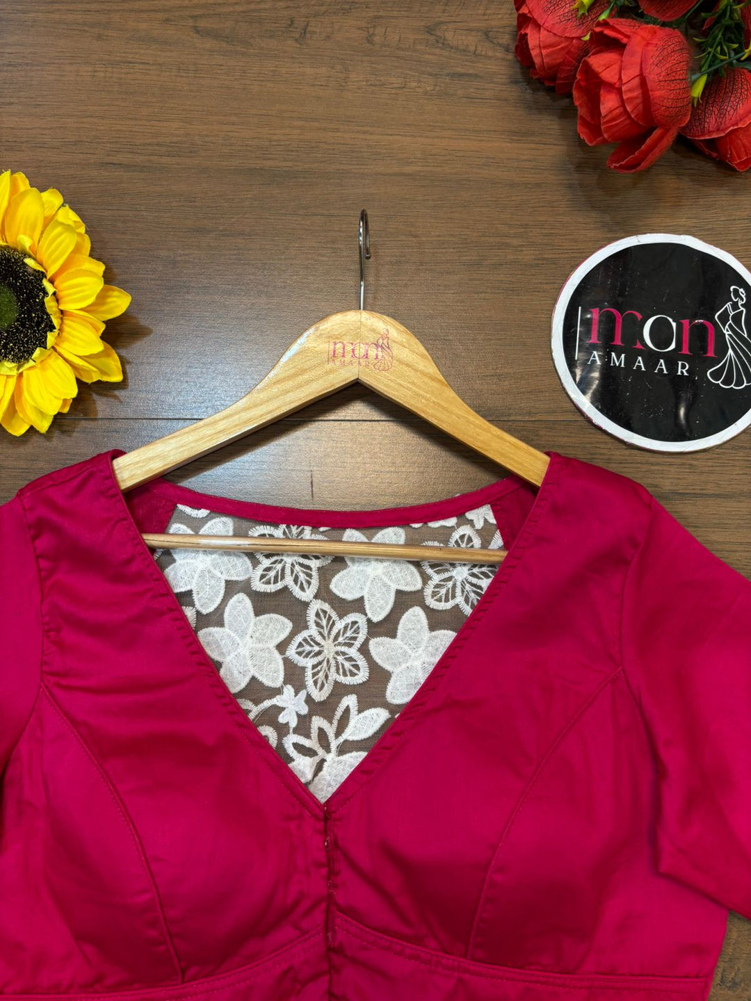 Elite Crochet Pink Blouse