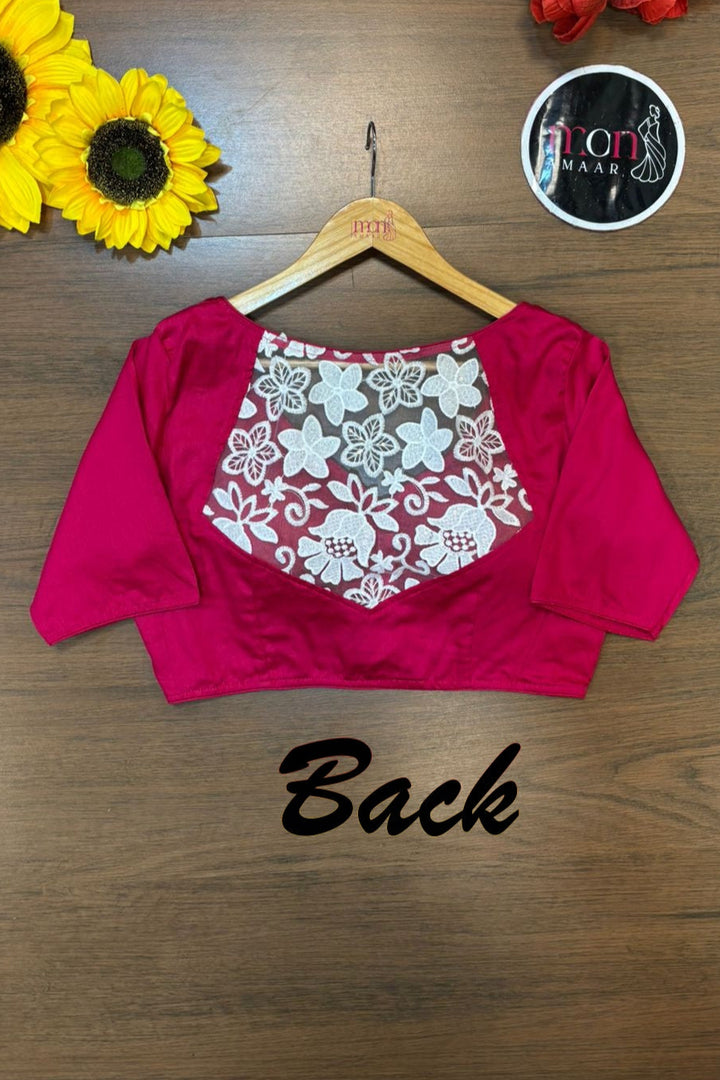 Elite Crochet Pink Blouse