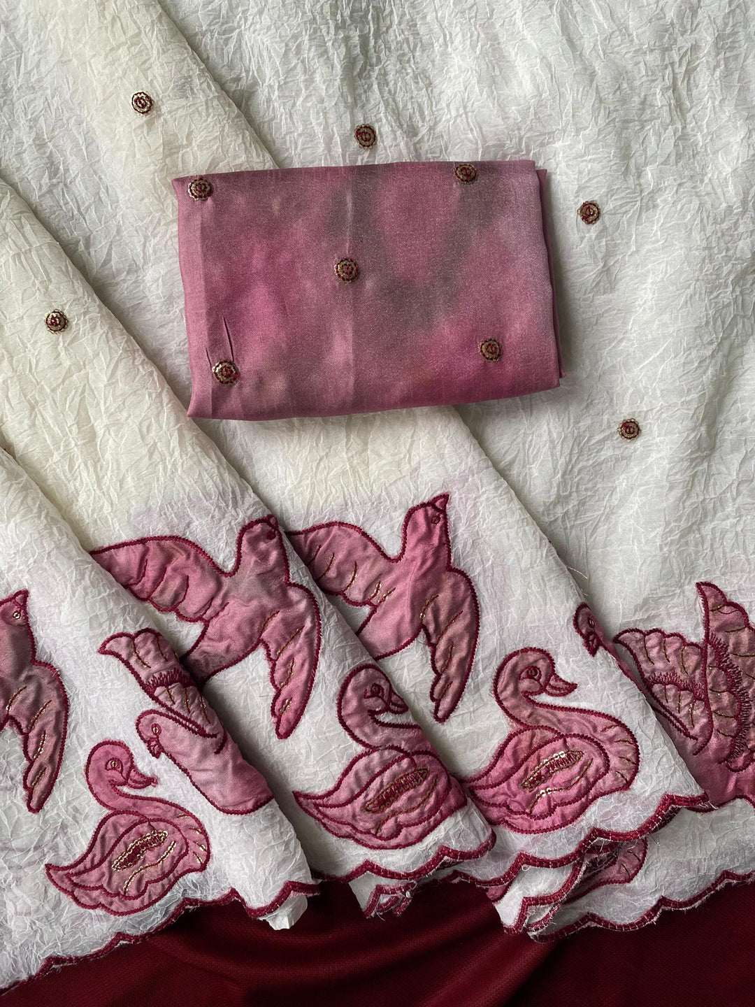 The Last Fly Crush Silk Saree