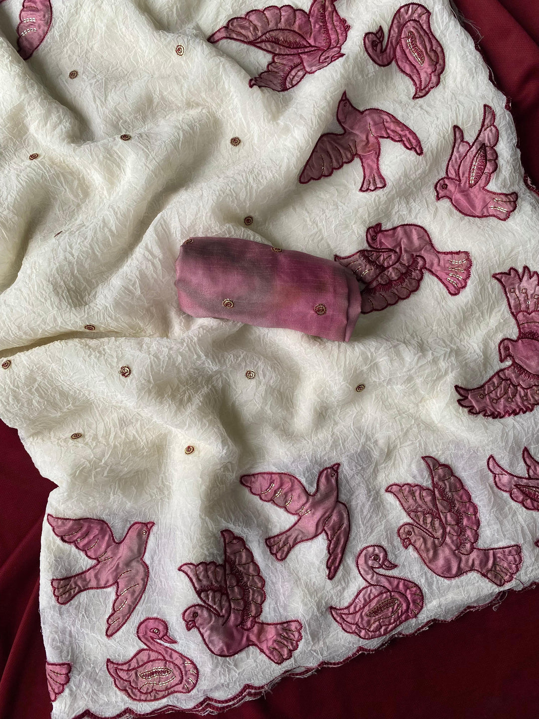 The Last Fly Crush Silk Saree