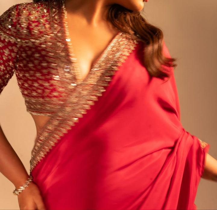 Majestic Queen Rangoli Silk Saree