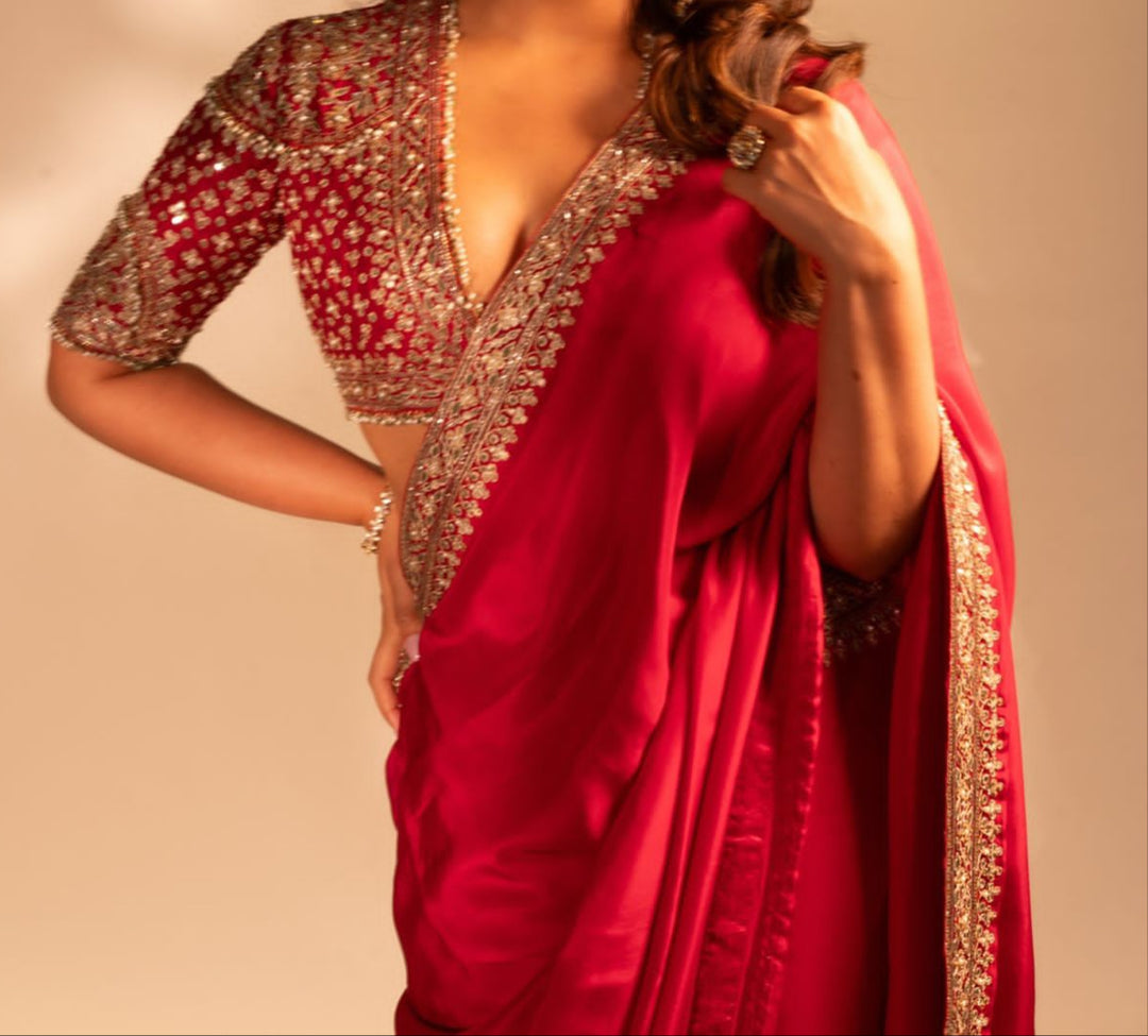 Majestic Queen Rangoli Silk Saree